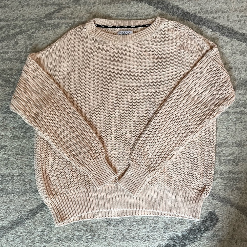 PINK Love Pink Forenza Light Pink Sweater